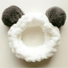 Cute Cartoon Ear Headband for Face Washing and Makeup