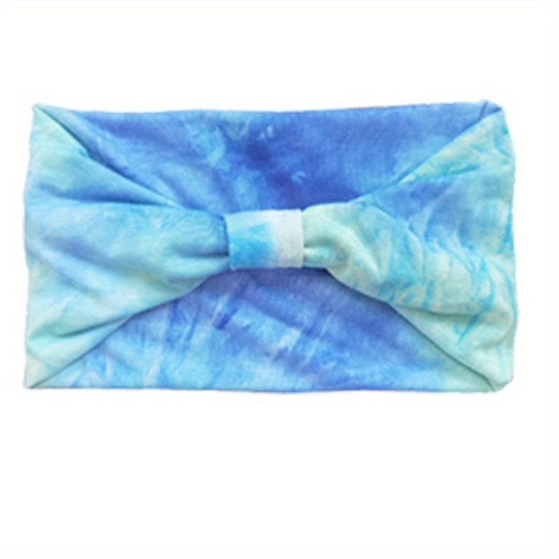 Boho Tie Dry Headband For Women Girls
