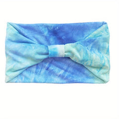 Boho Tie Dry Headband For Women Girls