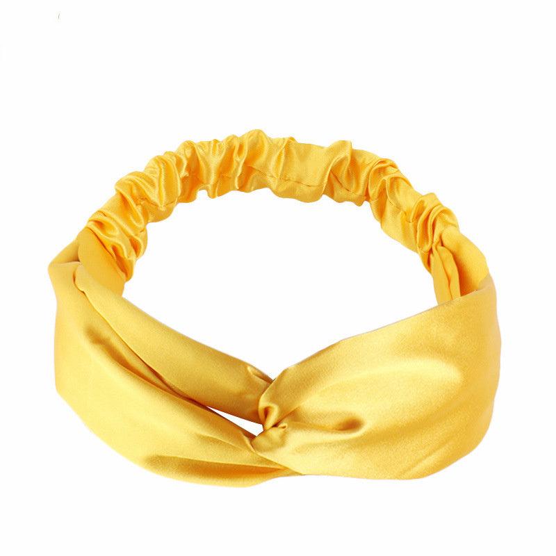 Princess Style Silk Headband Hair Scarf