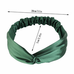 Princess Style Silk Headband Hair Scarf