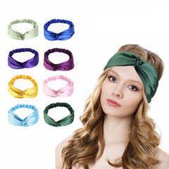 Princess Style Silk Headband Hair Scarf