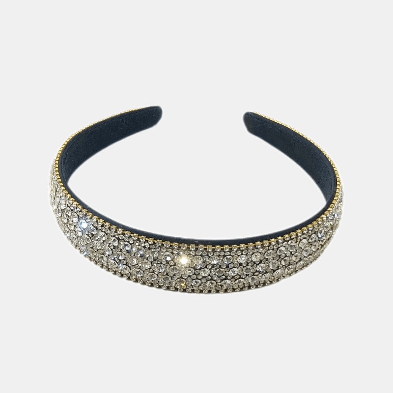 Rhinestone Sparkling Hairband Tiara Vintage Prom Hairband