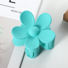 Flower Hair Claw Clip Nonslip Ponytail Holder Women Girls Hair Accessories