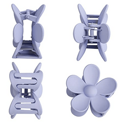 Flower Hair Claw Clip Nonslip Ponytail Holder Women Girls Hair Accessories