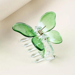 Y2K Gradient Hair Claw Clip Sweet Hair Claw Ponytail Holder