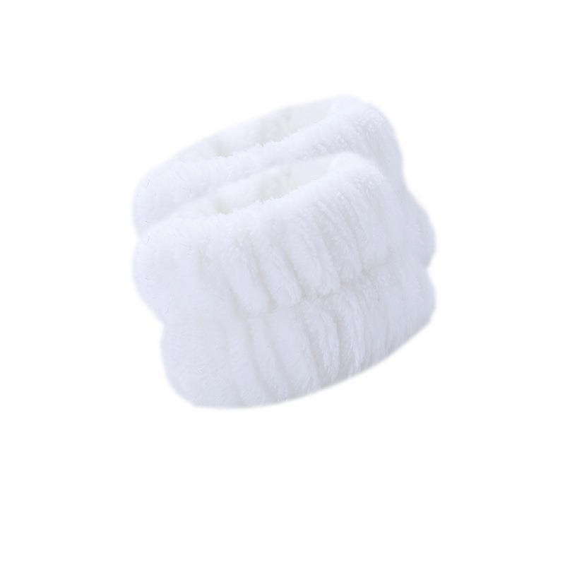 Plush Absorbent Wrist Wash Band Towel Waterproof Hand Wash Wrist Guard