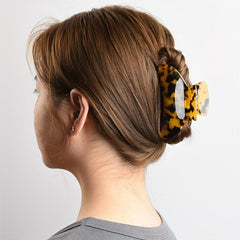 Women's Leopard Pattern Hair Clip Hair Claw Non-slip Hair Accessories