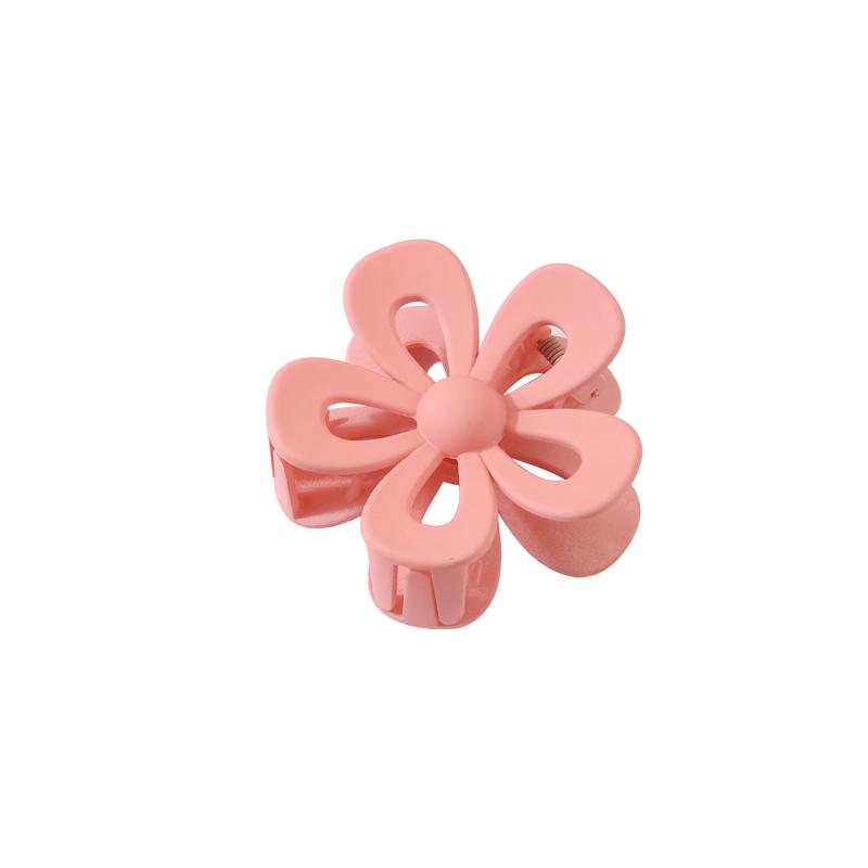 Matte Flower Hair Claw Hollow Shark Claw Hair Clip