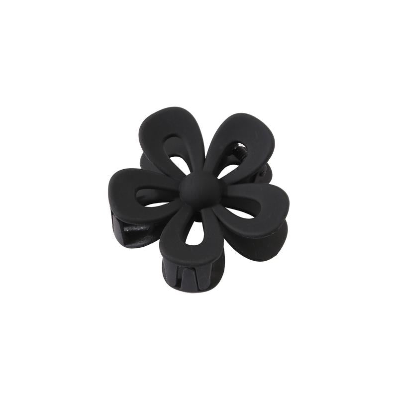 Matte Flower Hair Claw Hollow Shark Claw Hair Clip