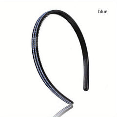 Sparkling Rhinestones Wide Headband for Women