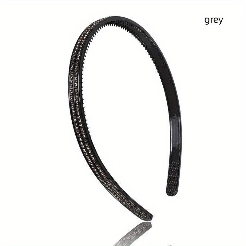Sparkling Rhinestones Wide Headband for Women