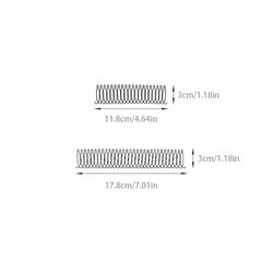 2pcs Elastic Hair Comb Pin Invisible Hair Pin For Side Hair Band Alloy Hairpin