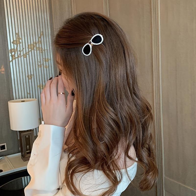 Rhinestone Sunglasses Hair Clip Barrette Wedding Hair Accessories