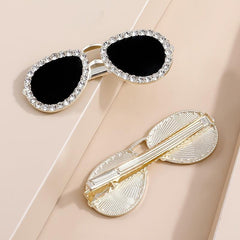 Rhinestone Sunglasses Hair Clip Barrette Wedding Hair Accessories