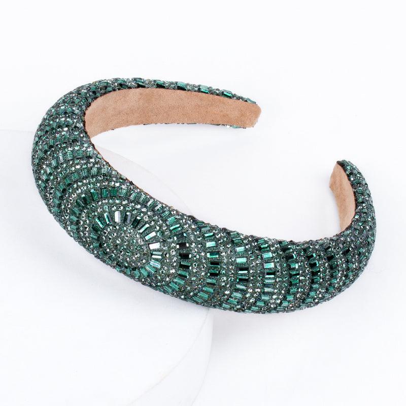 Sparkling Diamond Headband Hair Hoop for Women Girls