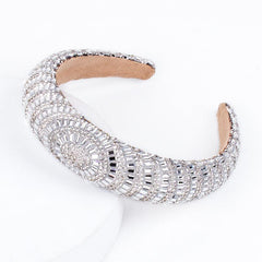 Sparkling Diamond Headband Hair Hoop for Women Girls