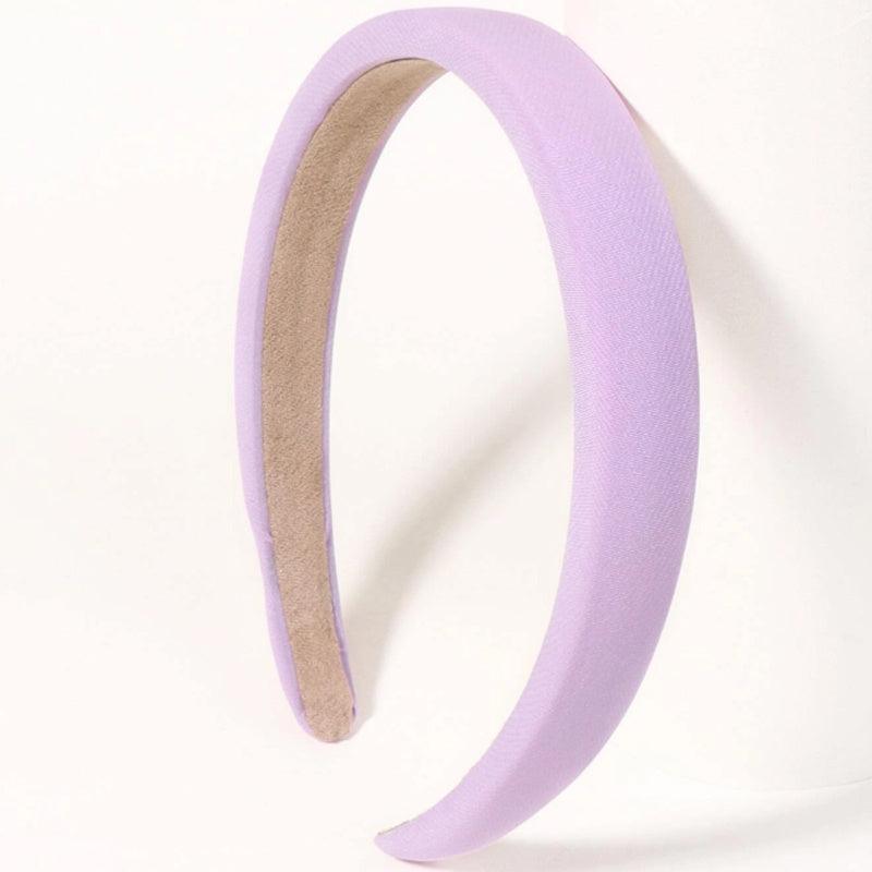 Solid Padded Headband for Women Non-Slip Hair Bands