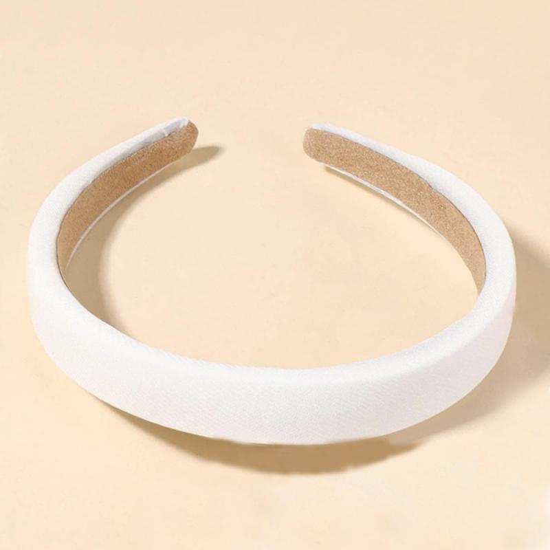 Solid Padded Headband for Women Non-Slip Hair Bands