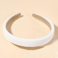 Solid Padded Headband for Women Non-Slip Hair Bands