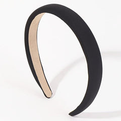 Solid Padded Headband for Women Non-Slip Hair Bands