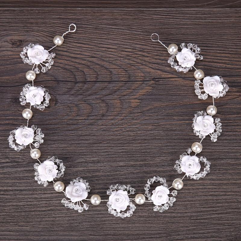 Crystal Headband Flower Girl Wedding Headwear