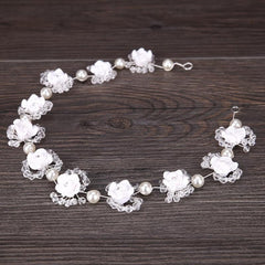 Crystal Headband Flower Girl Wedding Headwear