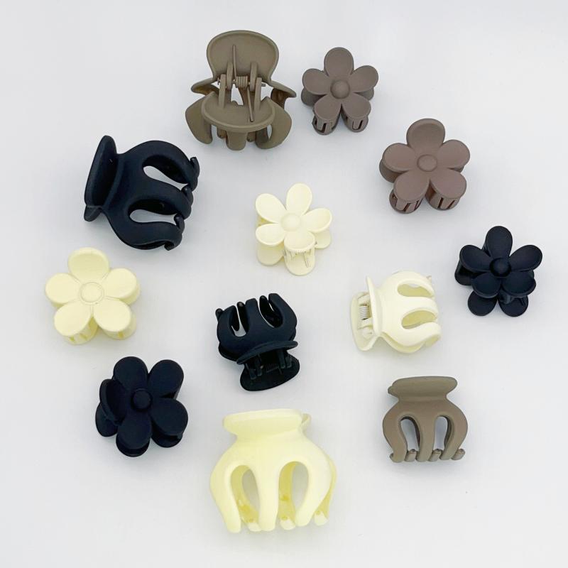 Small Flower Hair Claw Ponytail Side Clip