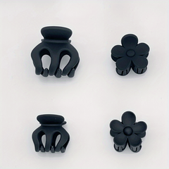 Small Flower Hair Claw Ponytail Side Clip