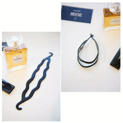 Hair Donut Bun Maker Twist Braid Curler Styling Accessory