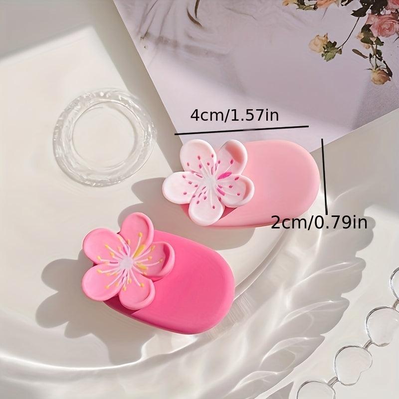 Pink Small Hairpin Girls Hairpin Bangs Clip Side Clip Duck Billed Clip