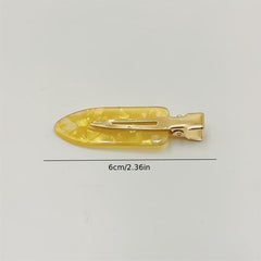 6pcs Y2K Hair Clip Duckbill Barrette Hair Slides Clip For Women Girls