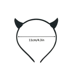 Glitter Devil Horns Headband Christmas Cosplay Costume