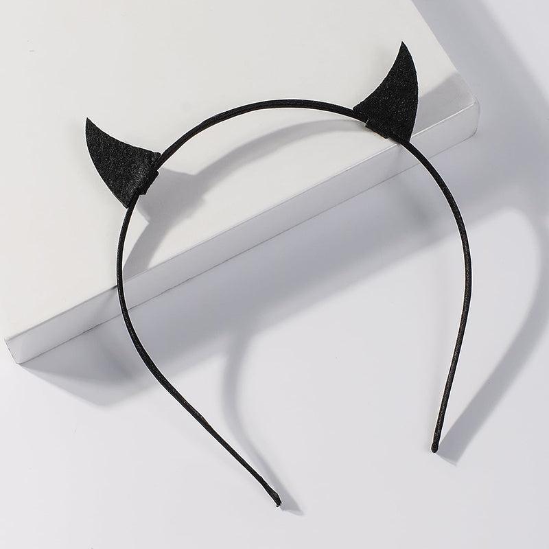 Glitter Devil Horns Headband Christmas Cosplay Costume