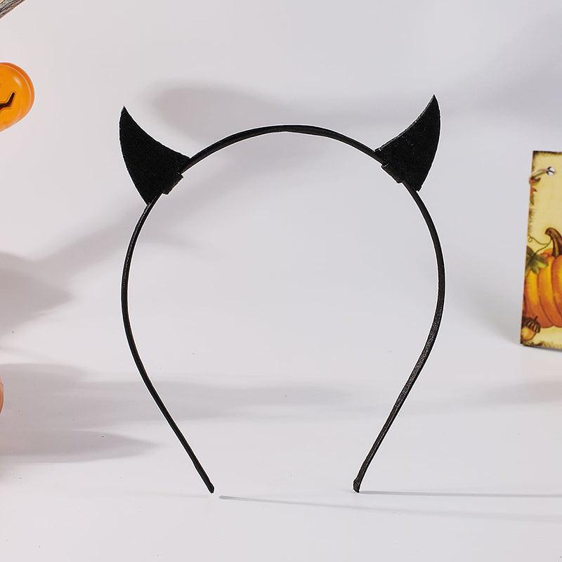 Glitter Devil Horns Headband Christmas Cosplay Costume