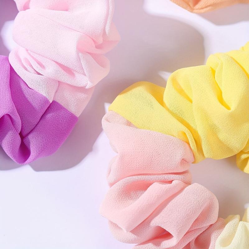 4pcs Three Hair Tie Elastic Scrunchie Hair Accessories