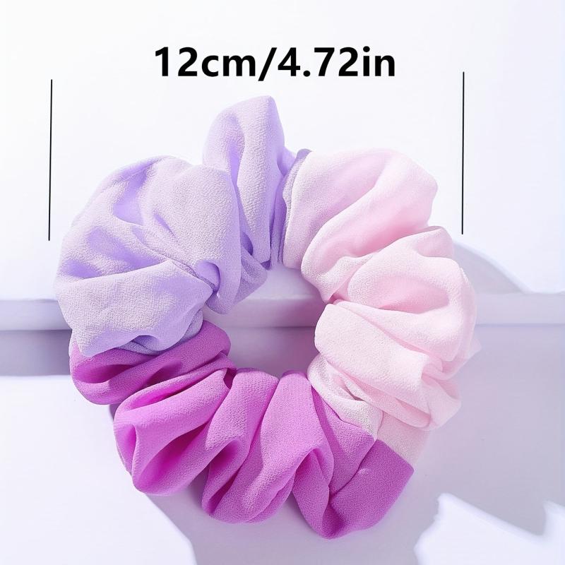 4pcs Three Hair Tie Elastic Scrunchie Hair Accessories