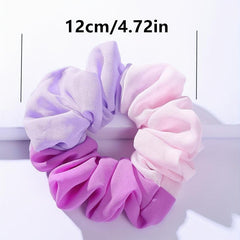 4pcs Three Hair Tie Elastic Scrunchie Hair Accessories