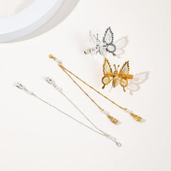 3D Butterfly Hair Clips Metal Non Slip Hair Accessories