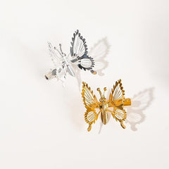 3D Butterfly Hair Clips Metal Non Slip Hair Accessories
