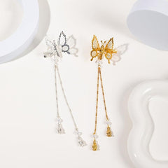 3D Butterfly Hair Clips Metal Non Slip Hair Accessories