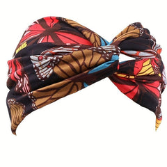 Boho Style Cross Knotted 2 Layers Sports Hairband