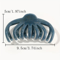 4Pcs Hollow Pumpkin Hair Claw Claw Ponytail Holder Hair Accessories