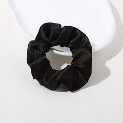16pcs Solid Silk Scrunchie Hair Tie Ponytail Holder Hair Accessories