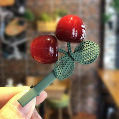 Acrylic Cherry Hair Clip Duckbill Barrette Hair Slide Non-Slip Hair Decoration