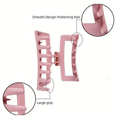 Matte Rectangle Hair Claws - Basic Hair Accessories
