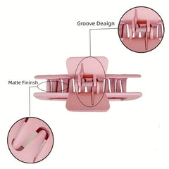 Matte Rectangle Hair Claws - Basic Hair Accessories