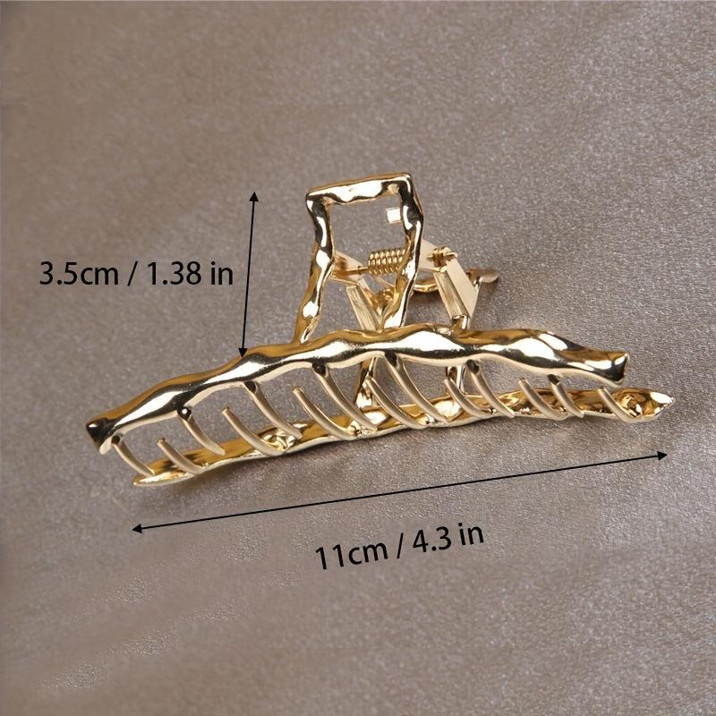 Metal Hair Claw Back Head Ponytail Holder Hair Accessories