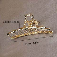 Metal Hair Claw Back Head Ponytail Holder Hair Accessories