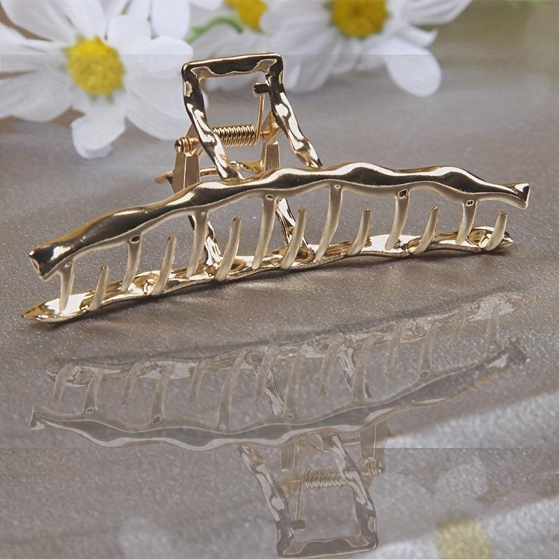 Metal Hair Claw Back Head Ponytail Holder Hair Accessories